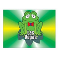 Las Vegas Frog Photo Hand Mirror (2.5" x 3.5")